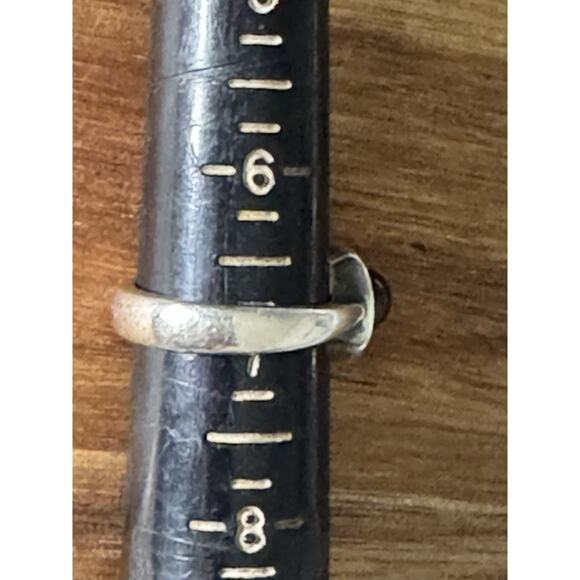 James Avery Retired Sterling Silver Black Onyx Beaded Ring Size 7 - Picture 6 of 6